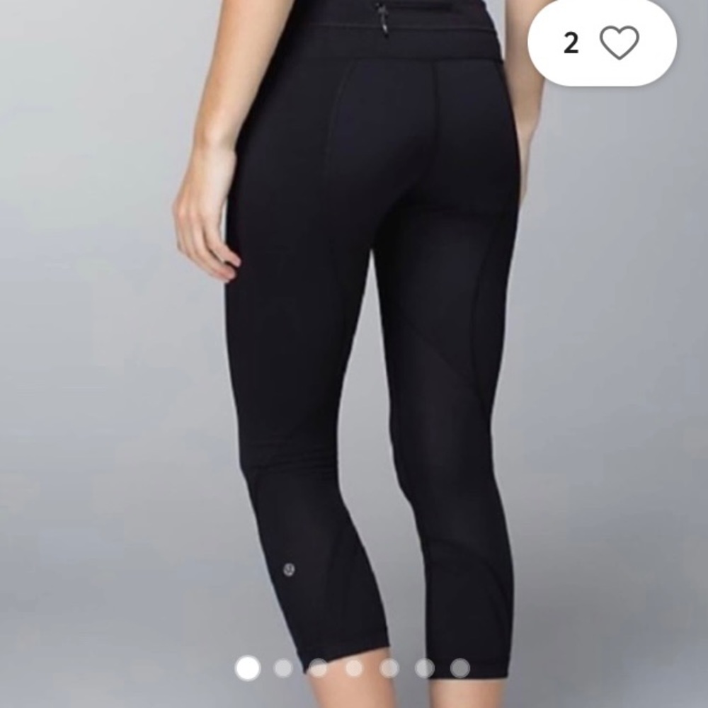 Lululemon athletic black leggings size 6